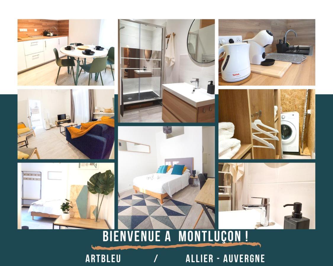 Artbleu -Tout Confort - Ideal Pros - Proche Commerces モンリュソン エクステリア 写真